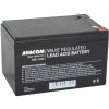 Avacom batéria 12V, 12Ah, PBAV-12V012-F2A
