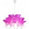 Light Prestige Detský luster FARFALLA 1xE27/60W/230V ružový LP-3439/1P dark pink + záruka 3 roky zadarmo