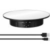 Fotověci 360° Otočný Podstavec na Stůl se Semišem / Zrcadlem 8kg Varianta: Zrcadlo černá