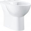 Keramická stojaca WC misa Grohe Bau Rimless, alpská biela 39349000