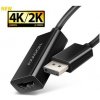 AXAGON RVD-HI20N, DisplayPort -> HDMI 2.0b redukcia / adaptér, 4K/60Hz Axagon