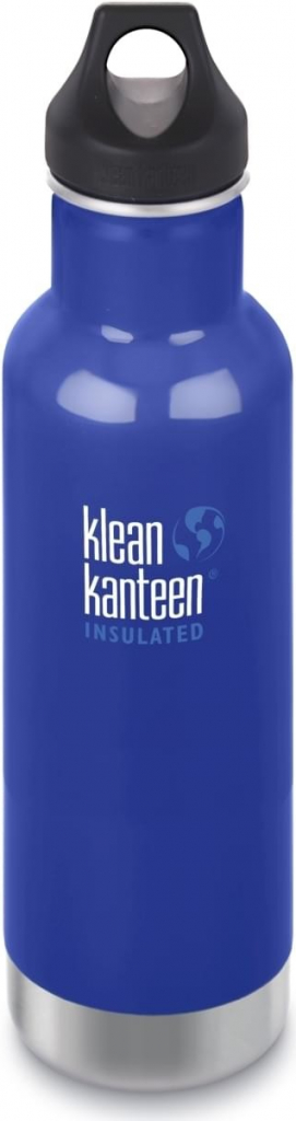 Klean Kanteen Nerezová termofIaša Insulated Classic w/Loop Cap coastal waters 0,592 l