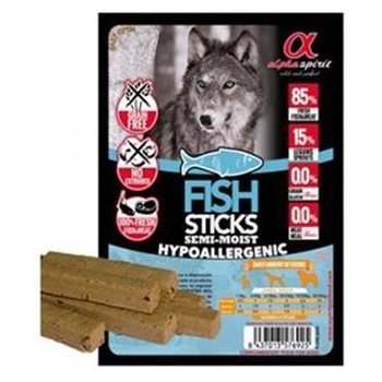 Alphaspirit dog Paličky rybacie 4 x 10 g