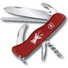VICTORINOX - Veľký vreckový nôž Hunter, 12 funkcií, červená 0.8573