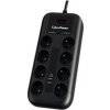 Cyber Power Systems CyberPower Surge Buster™ 8 zásuvek, 2xUSB, 1.8m, New