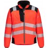 Červená reflexná Softshell bunda M Červená / čierna