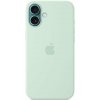 Apple iPhone 16 Plus Silicone Case with MS - Aquamarine MDGU4ZM/A