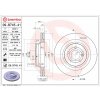 BREMBO Brzdový kotúč 09.B745.41
