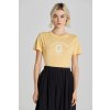 TRIČKO GANT REG LOGO SS T-SHIRT DUSTY YELLOW