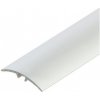 Oblý prechodový profil AL CEZAR - 30 x 5 x 2790 mm - Samolepiaco-narážací - LW305w1 - Elox striebro - 9330127