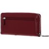 Dámska kožená peňaženka so zipsom PICARD - Black Tie 1Wallet /Červená - 087 Red/Rot (PI)