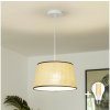 | Brilagi - LED luster na lanku CERIA 1xE27/40W/230V, priemer 35 cm, béžový | EG300171+EG781083