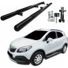 Bočné nerezové rámy Chevrolet Trax 2012-2020 čierne