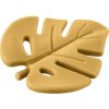Zopa Silikónové hryzátko Leaf Mustard Yellow