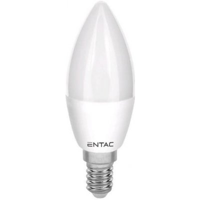ENTAC LED žiarovka LED žiarovka E14 sviečka 6,5 W 540lm teplá, ekv. 44W