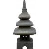 Indonézia Lávová lampa Pagoda 50 cm - 3 strechy
