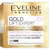 Hydratačný krém na tvár Eveline Cosmetics Gold Lift Expert 0 SPF denný a nočný 50 ml