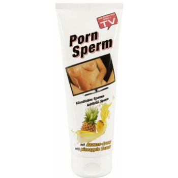 Porn Sperm Pineapple lubrikant na vodnej báze s ananásovou príchuťou 250 ml