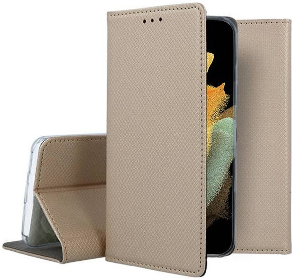 Púzdro Smart Case Book zlaté – Motorola Moto G10 / G30