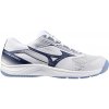 Pánska halová obuv Mizuno Cyclone Speed 5 White/Bellwether Blue EUR 50