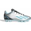 ADIDAS detské kopačky CRAZYFAST MESSI. 4FxG Farba - hlavná: Strieborná, Farba - doplnková: Belasá, Veľkosť obuv: 28.5