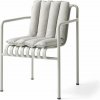 HAY Textilný podsedák Palissade Dining Armchair Soft Quilted Cushion, sky grey