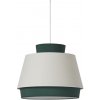 ACB C391642VELI Závesné svietidlo ASPEN LED E27, 15W, IP20, 45cm, zelená/biela