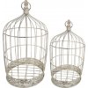 Dekorácia MagicHome Mecco, Klietka pre vtáky, set 2 ks
