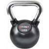 Vinylový kettlebell s chromovaným úchopem HMS KGC 12 kg