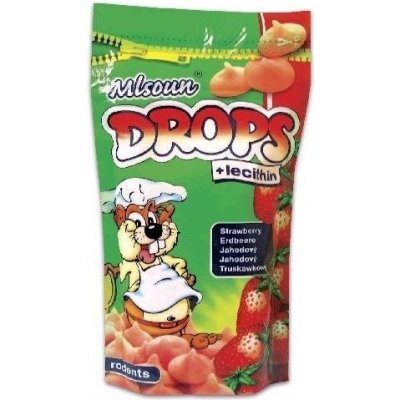 Dafiko Drops jahoda s lecitínom 75 g
