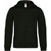 B&C Collection B&C | Hooded Full Zip /kids Detská mikina s kapucňou_01.0682 Farba: black, Veľkosť: 3-4