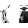 La Pavoni Stradivari Professional Lusso + Eureka Mignon Silenzio 55, CR black