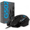 Logitech G502 Hero, drátová herní myš, 11 tlačítek, rozsah 100-16.000 DPI, 910-005470