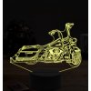 Beling 3D lampa, Harley davidson bike, 7 farebná ZZ5
