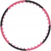 Hula-hop obruč 110 cm HMS HHP024 - ružovo-čierna