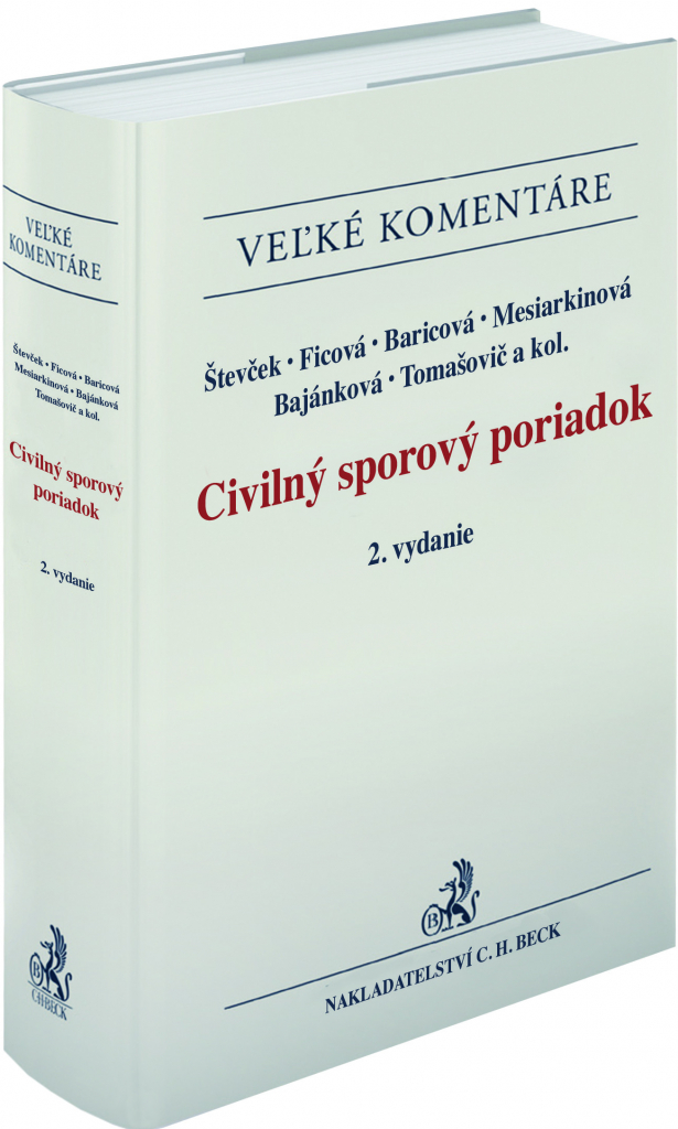 Civilný sporový poriadok . Komentár. 2. vydanie - SO_EVK15