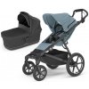 Thule Urban Glide 4-wheel Mid Blue Set S Hlboká vanička Black 2v1 2024