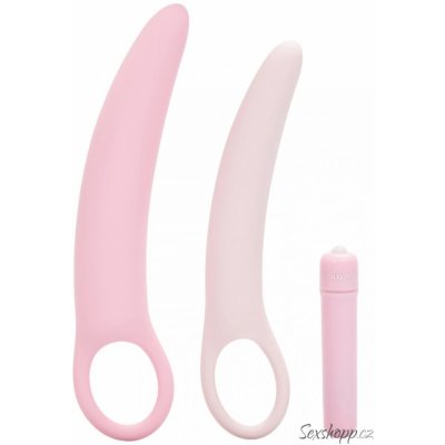 California Exotic Novelties Sada vibračních dilatátorů na roztažení vaginy Inspire Vibrating Dilator Kit, 2 ks