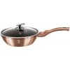 BERLINGERHAUS Pánev hluboká s poklicí 24 cm Rosegold Metallic Line BH-1517