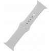 Silikónový remienok S/M pre Apple Watch 38/40/41 mm, sivá