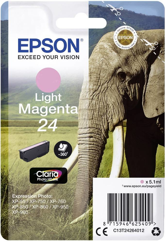 Epson 24 Light Magenta - originálny