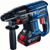 BOSCH Akumulátorová vŕtačka s príklepom GBH 180-LI SDS-Plus v kufri (2 x 4,0 Ah batérie + rýchlonabíjačka)
