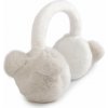 Kožušinové klapky na uši - krémová najsvet.