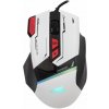 BARACUDA BGM-042 MANTA, Herná myš, biela MANTA-W