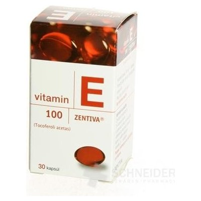 VITAMIN E 100-ZENTIVA cps mol 100 mg (fľ.skl.) 1x30 ks