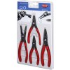 Kleště na pojistné kroužky, vnější a vnitřní, sada 4 ks - KNIPEX 00 20 03 SB