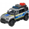 Autíčko policajné Land Rover Defender 90 Police Majorette dĺžka 12,5 cm