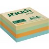 Samolepiaca kocka 76x76mm lúčny mix pastelových farieb 400 lístkov