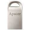 Apacer USB flash disk, USB 2.0, 64GB, AH115, strieborný, AP64GAH115S-1, USB A, s pútkom