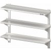 STALGAST Polica závesná nastaviteľná trojposchodová 1300x400x930 mm | STALGAST, 981794130